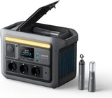 Anker SOLIX C800 Plus Tragbare Powerstation, 1200W (1600W Spitzenleistung) Solargenerator für Campingbeleuchtung, 768Wh LiFePO4 Akku betriebens für Camping, Wohnmobil, Reisen, Stromausfall (Solarpanel optional)