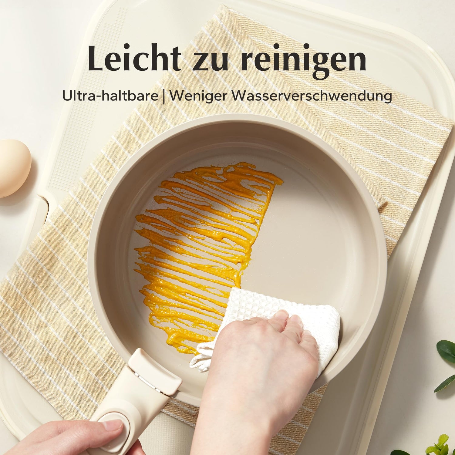 Redchef Töpfe Set mit Abnehmbaren Griffen, Antihaft Keramik Topfset 16/18/20cm und 3-IN-1 Verschlussdeckel, Kochtöpfe Induktions für Alle Herdarten, Ofenfest